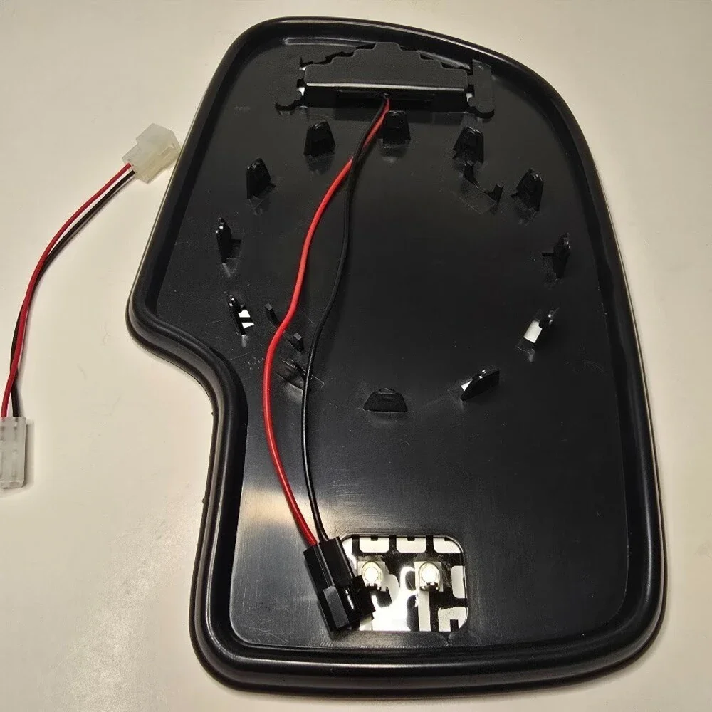 Passenger Side Heated Mirror Glass Compatible with 2003-2007 Chevy Silverado